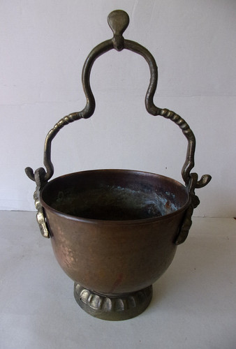 Schwerer kupfer topf - kupfer,