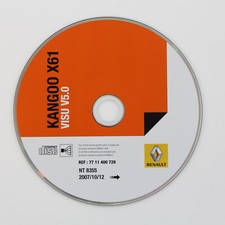 Renault Kangoo II elektrische Schaltpläne auf CD Werkstatthandbuch Stand 10/2007