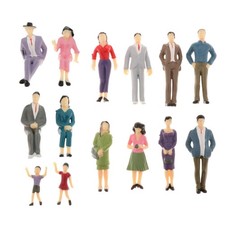 14pcs 1:25 Modelleisenbahn