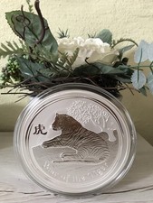 1 Kg Silber Münze Lunar II Tiger 2010 Australien Year Of The Tiger 30$