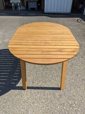 Gartentisch Buchenholz natur