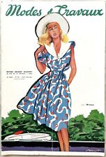 Mode und Arbeit Nr. 561 Juli-August 1947 alte Nähzeitschrift Strickschnitt