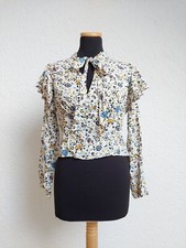 Weiß bunte Blumen Schleifen