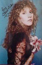 Stevie Nicks -HANDSIGNIERT 20/30 cm, (Fleetwood Mac)