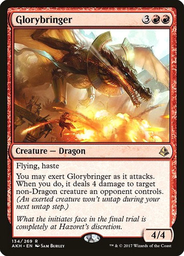 Mtg glorybringer amonkhet - mtg,