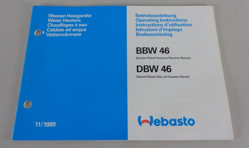 Betriebsanleitung webasto - betriebsanleitung,