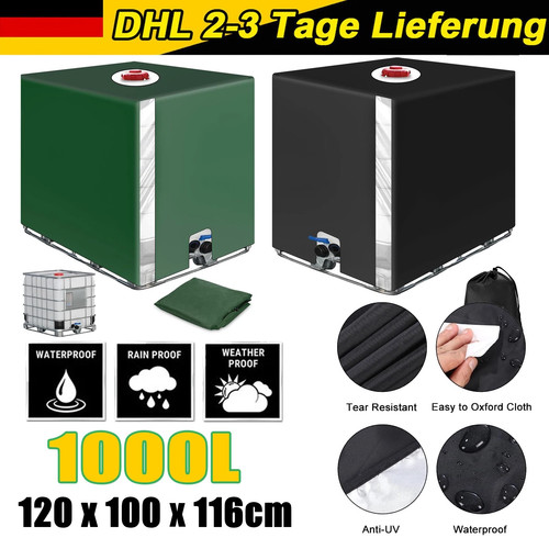 1000l ibc container abdeckung - ibc,
