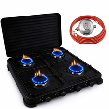 Gaskocher 4 flammig 10 KW