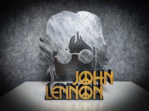 John lennon actionfigur nerd - john,
