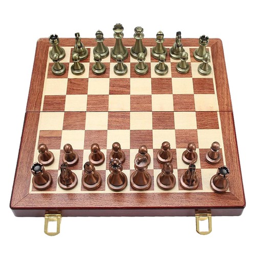 Tragbare metall schach - set, mit
