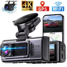 Dashcam auto kanal 1080p - 2-kanal, 4k+1080p