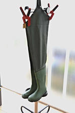 Watstiefel, neu, Schuhgröße 43, Farbe dunkelgrün, Hersteller: GINOCCHIO Italien