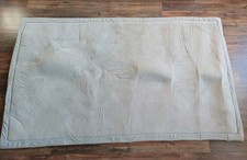 Waschbarer Teppich Wohnzimmer rutschfest Flauschig Einfarbig weich