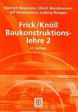 Baukonstruktionslehre 2 von Neumann, Dietrich, Weinbrenn... | Buch | Zustand gut
