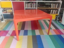Wolfgang Feierbach Design Couchtisch orange 1960er / 70er