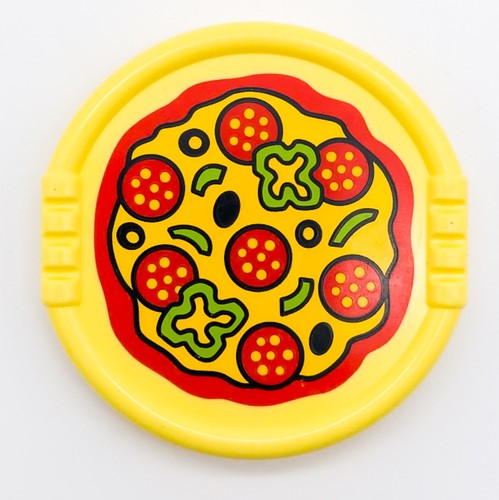 Lego duplo pizza - pizza, salami