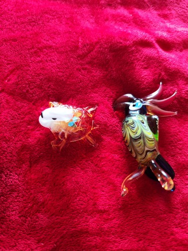 Muranoglas papagei und - papagei,