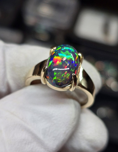 Gold schwarz opal - gold,