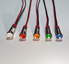 LED mit Fassung Flach