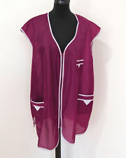 Damen Friseur Kult Kittel Grösse 52 Dederon Vintage K179