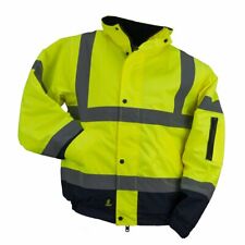 Warnschutzjacke Warnjacke Bomberjacke URG BOMBER GELB Winterjacke Herrenjacke