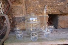 Bowleset mit 5 Gläsern und