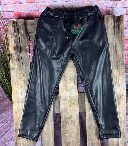 Jogger bundfalte jogpants - , pu