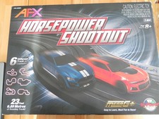 AFX Rennbahn HO wie Faller AMS TOP mit 2 Autos 