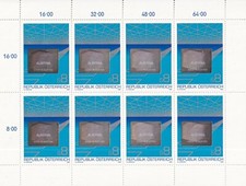 Österreich Nr.1936** Kleinbogen - Österreichischer Export mit Hologrammfolie