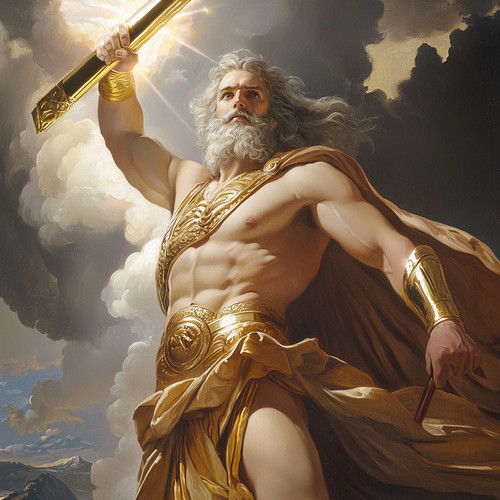 Wandtattoo aufkleber zeus - aufkleber,