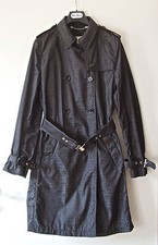  CERRUTI 1881-DAMEN MANTEL Schwarz Gr. 36-38 (44 Italien), wie NEU