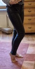 Lederhose,Echt Lederhose 36/ 38, Leder Jeans, Leder,Biker