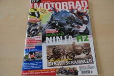 3) Motorrad 07/2015 - Ducati Scrambler Icon mit 7 - BMW F 800 R mit 90PS besser