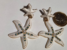 Ohrstecker weiß Seestern