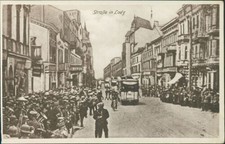 Ansichtskarte Polen Straße in