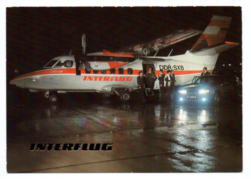 Interflug flugzeug ddr - interflug, sxb