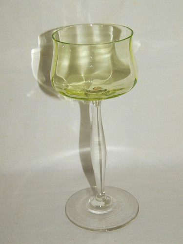 Uranglas weinglas jugendstil - uranglas,