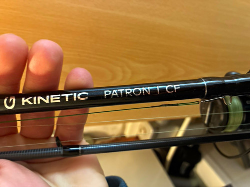 Kinetic patriot angelrute - cf,