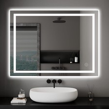 Led badspiegel 60x80 - 60x80, cm