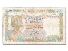 Geldschein, Frankreich, 500