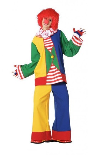 Clown clownin harlekin kostüm - clownin,