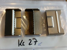 Bundeswehr Koppelschloss gegenhaken für Webkoppel 50mm silber matt 1 Stück(ks27)