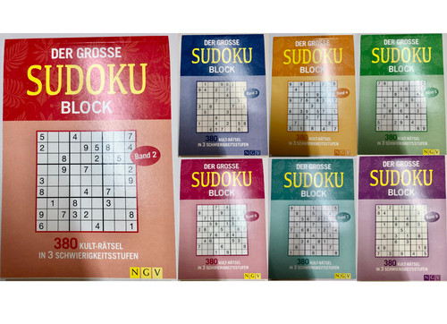 Der grosse sudoku block ngv - der,
