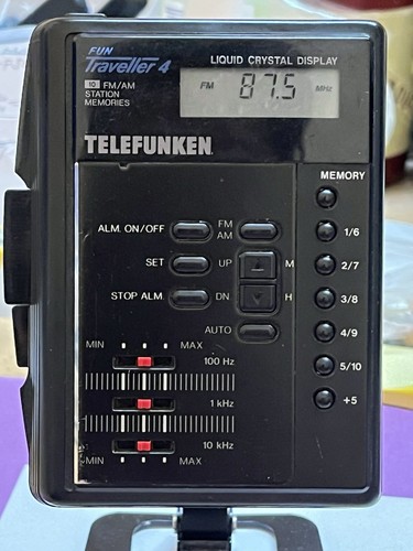 Telefunken tragbarer radio - tragbarer,