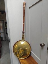 Antike Bettwärmpfanne Kupfer