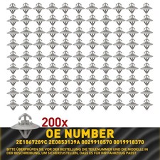 200x seitenschutzleiste clips - 200x,
