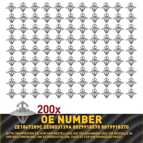 200x seitenschutzleiste clips - seitenschutzleiste,