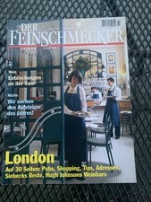 Feinschmecker Zeitschrift Oktober 1996 Heft 10 Zeitung Retro Sammlerstück Essen