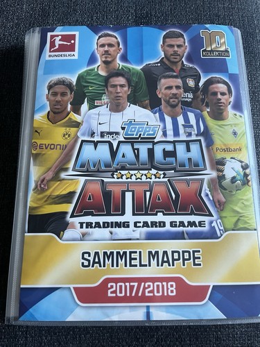 Match attax sammelmappe - attax, 17/18
