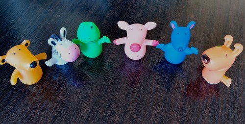 Fingerpuppe gummi - 6,